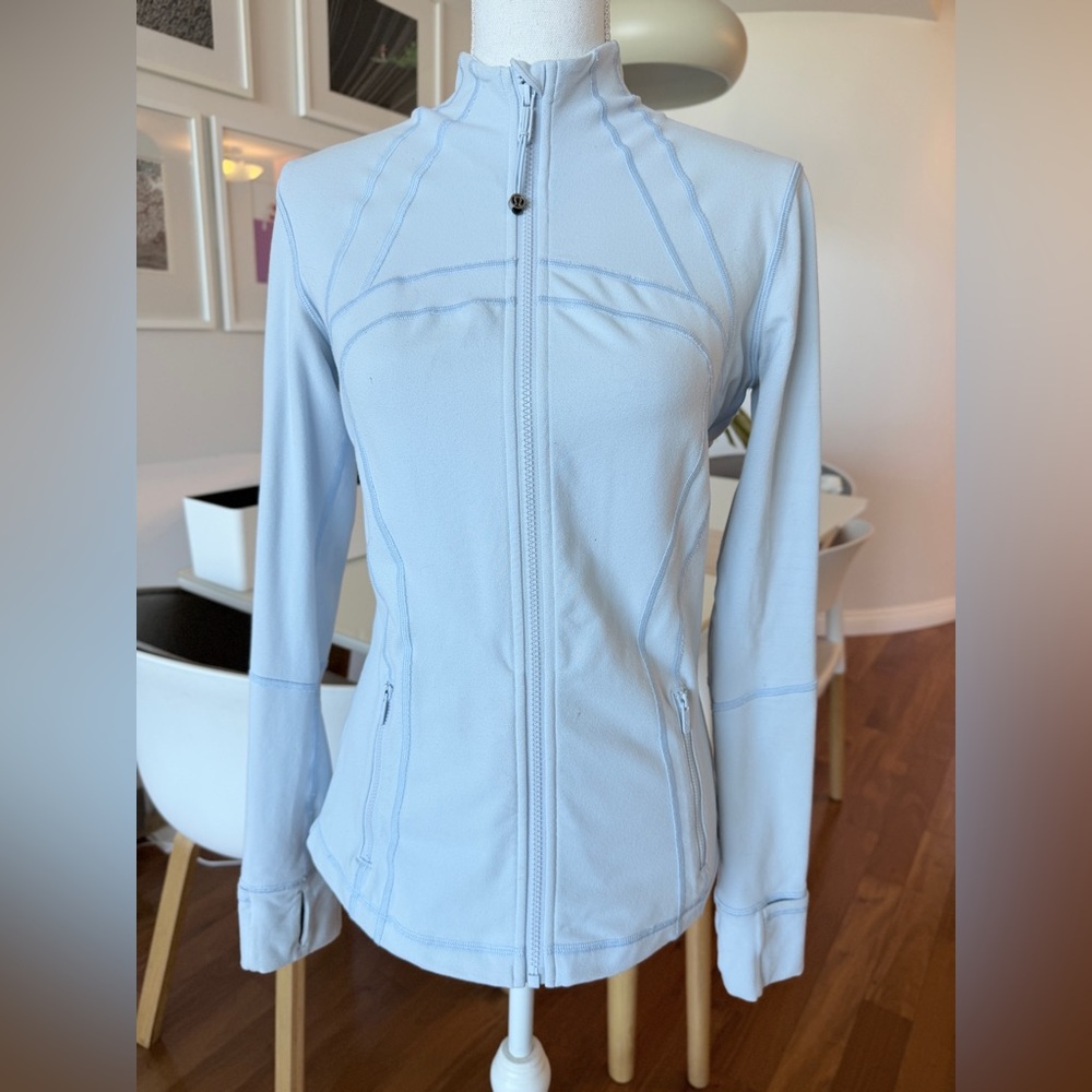 Lululemon Athletica Light Blue Utility Jacket